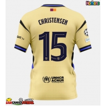 Camisa de Futebol Barcelona Andreas Christensen #15 Equipamento Secundário 2025-26 Manga Curta